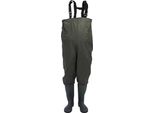 Vingo Waders 70 Denari Nylon Pesca Laghetto Pantaloni Impermeabili Pesca Laghetto Pantaloni Gomma Con Stivali Pescatore Waders Antiscivolo Waders Pvc Taglia 46/47