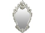 Casa Padrino Specchio Barocco Argento 65 X H. 105 Cm - Magnifico Specchio Da Parete In Stile Barocco - Specchio Per Armadio - Specchio Da Soggiorno - Mobili Barocchi