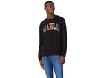 Wrangler Herren, Felpa Logo Sweat, Xl, Schwarz, Ralph, Lauren, Pullover