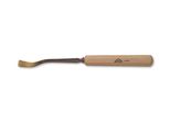 Scalpello Stubai Serie 52 - Forma 24 | Scalpello Piatto A Gomito 6 Mm, Con Manico In Legno, Per Pretagliare, Per Lavori Di Battuta, Sgrossatura, Rosette, Per Lavorare Il Legno