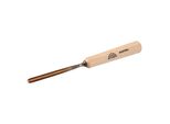 Stubai Scalpello Serie 52 - Forma 9 | Scalpello Diritto 6 Mm, Con Manico In Legno, Per Lavori Di Figura, Rappresentazione Di Capelli Ondulati E Acqua, Per Lavorazioni Precise Del Legno