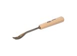 Scalpello Stubai Serie 52 - Forma 26 | Scalpello A Gomito 12 Mm, Con Manico In Legno, Per Preforare, Per Lavori Di Battuta, Sgrossatura, Rosette, Per Lavorare Il Legno