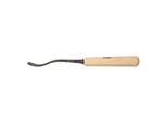 Scalpello Stubai Serie 52 - Forma 26 | Sgorbia A Gomito 20 Mm, Con Manico In Legno, Per Preforare, Per Lavori Di Battuta, Sgrossatura, Rosette, Per Lavorare Il Legno