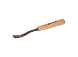 Scalpello Stubai Serie 52 - Forma 12 | Scalpello Piatto Curvo Da 14 Mm, Con Manico In Legno, Per Pretagliare, Per Lavori Di Battuta, Sgrossatura, Rosette, Per Lavorare Il Legno