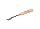 Scalpello Stubai Serie 52 - Forma 26 | Scalpello A Gomito Da 14 Mm, Con Manico In Legno, Per Preforare, Per Lavori Di Battuta, Sgrossatura, Rosette, Per Lavorare Il Legno