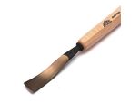 Scalpello Stubai Serie 52 - Forma 14 | Scalpello Curvo Da 40 Mm, Con Manico In Legno, Per Preforare, Per Lavori Di Battuta, Sgrossatura, Rosette, Per Lavorare Il Legno