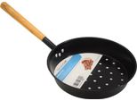 Kitchen Craft Teglia Di Castagne Acciaio Al Carbonio, 27 Cm, Nero, 50 X 27 X 15 Cm