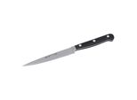 Stubai Spelucchino Forgiato Di Alta Qualità | 125 Mm | Coltello Da Cucina In Acciaio Inox Per Tagliare Senza Fatica Carne, Frutta E Alimenti, Lavabile In Lavastoviglie, Manico Nero