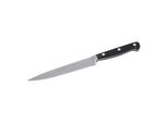 Stubai Coltello Da Cuoco Stretto Forgiato 160 Mm | Coltello Da Cucina In Acciaio Inox Per Tagliare Carne, Pollame, Verdure, Frutta E Alimenti, Lavabile In Lavastoviglie, Manico Nero
