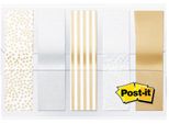 Post-It 684-Metal Marcatore Adesivo Index Mini Metallic, 11,9 X 43,2 Mm
