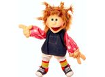 Marionette Viventi W512 Ilselotte Keksberg Marionetta A Mano 65 Cm