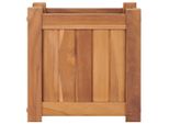 Letto Rialzato 30X30X30 Cm In Legno Massiccio Di Teak
