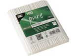 Papstar 88069 Agitatori Di Carta Papstar "Pure"", Lunghezza: 110 Mm, Bianco"