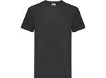 Fruit Of The Loom 61-044-0 | Maglietta Da Uomo Super Premium - Colore: Nero - Taglia: 3XL