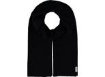 Fraas Sciarpa Pure Cashmere Scarf Black Nero