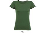Sols 02077 | Maglietta Donna A Maniche Corte Milo - Colore: Verde Bottiglia - Taglia: L