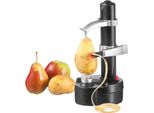 Topchances Pelapatate Elettrico Pelapatate Mela Pelapatate Vegetale Pelapatate Frutta Pelapatate Elettrico Per Frutta E Verdura, Lama In Acciaio Inox (Nero)