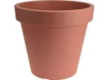Fioriera - Round - Xxl - Ø 60 Cm - Colore: Terracotta