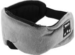 Inf Mascherina Per Dormire Con Cuffie Bluetooth 5.0 Nera Grigio