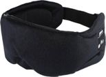 Inf Mascherina Per Dormire Con Cuffie Bluetooth 5.0 Nera Nero