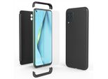 Nalia 360 Gradi Custodia Del Telefono Cellulare Per Huawei P40 Lite, Full Cover Case Bumper & Glass Black