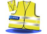 Gilet Ad Alta Visibilità "Standard"" Polybag Giallo Neon"