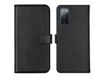 Custodia Per Samsung Galaxy S20 Fe - Vera Pelle - Custodia Selencia Flip Flap - Nero