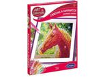 SentosphèRe Set Di Artigianato Per Cavalli In Tela Diamantata Per Bambini E Adulti