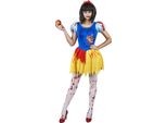 Costume Da Fiaba Per Halloween Blu-Giallo-Rosso - M