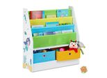 Mensola Per Bambini Relaxdays Multicolore 71,0 X 23,0 X 74,0 Cm