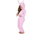 Costume Da Coniglietto Carino Costume Da Coniglietto Per Bambini Rosa E Bianco - 110/116 (5-6 Anni)