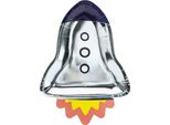 Piatto Di Carta Rocket 6 Pezzi Colorati 21,5 X 29,5 Cm - Taglia Unica