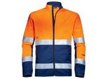 Uvex Arbeitsjacke Construction Orange, Blau, Warnorange Gr. S