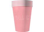Bicchieri Di Carta Riciclabili 20 Pezzi Rosa 530 Ml - Taglia Unica