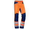 Uvex Cargohose Construction Arancione, Warnorange Gr. 29