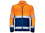 Uvex Fleecejacke Construction Arancione, Warnorange Gr. S