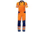 Uvex Latzhose Construction Arancione, Warnorange Gr. 62