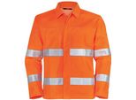 Uvex Arbeitsjacke Protection Flash Orange, Warnorange Gr. 44