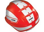 Casco Di Sicurezza Uvex Pheos Alpine 9773351 Rosso Con Prese D'aria