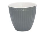 Greengate Latte Becher Cup Alice Stone Grau Everyday Geschirr 300Ml Kaffee Tee