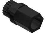 Dt Swiss HXTXXX00N8387S Utensile Di Montaggio E Smontaggio Star Ratchet W20 X 1, Nero