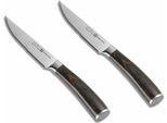 Schulte-Ufer Set Di Coltelli Da Bistecca Riku 2 Pezzi, Coltello Da Carne, Coltello, Lama In Acciaio, Manico In Legno Laminato, 61623