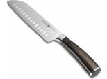 Schulte-Ufer Coltello Santoku Riku, Coltello Da Cucina, Coltello, Lama In Acciaio, Manico In Legno Laminato, 61622