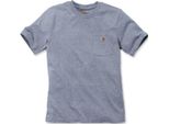 Carhartt Herren T-Shirt Workw Pocket T-Shirt S/S Heather Grey-L