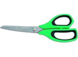 Forbici Da Cucina Arcos 185721 In Acciaio Inox E Polipropilene Mango + Elastomero Verde 240 Mm In Blister