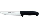 Coltello Da Macellaio Arcos Colore - Prof 291625 Acciaio Inox Nitrum E Mango Lama Ergonomica In Polipropilene Nero E Lama Da 18 Cm, Vetrinetta