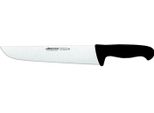 Coltello Da Macellaio Arcos Colore - Prof 291825 Acciaio Inox Nitrum E Mango Lama Ergonomica In Polipropilene Nero E Lama Da 25 Cm, Vetrinetta