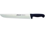 Coltello Da Macellaio Arcos Color - Prof 292425 In Acciaio Inox Nitrum E Mango Lama Ergonomica In Polipropilene Nero E Lama Da 35 Cm, Vetrinetta