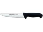 Coltello Da Macellaio Arcos Colore - Prof 294825 Acciaio Inox Nitrum E Mango Lama Ergonomica In Polipropilene Nero E Lama Da 20 Cm, Vetrinetta