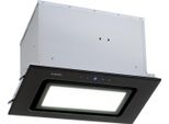 Klarstein Dunstabzugshaube Unterbau, Einbau-Dunstabzugshaube Flach mit Spülmaschinenfestem Aluminium-Fettfilter, 506m³/h Luftstrom, LEDs, Abzugshaube aus Stahl, Dunstabzugshaube ohne Abluftrohr